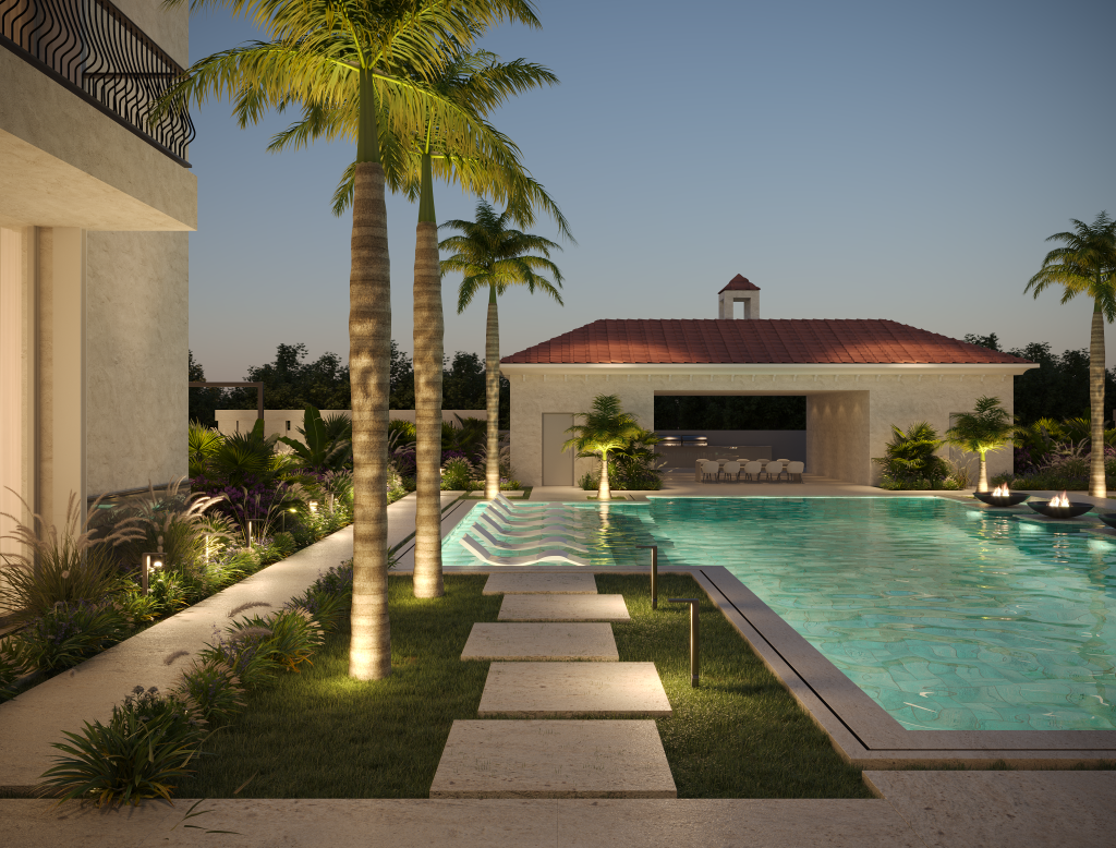 Landscape design visualisation by Luxland Landscaping
