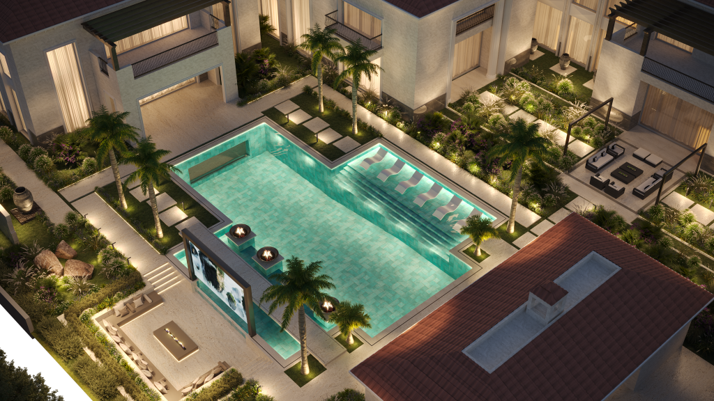Landscape design visualisation by Luxland Landscaping